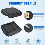 Nilight Center Console Cover Fit for Chevy GMC Silverado Sierra 2019-2026 | for Tahoe Yukon Suburban 2021-2026 Bucket Seat Accessories Middle Armrest Cover for Car Waterproof Leather Arm Rest Cushion, view 6