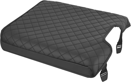 Nilight Center Console Cover Fit for Dodge Ram 1500 2013-2018 Ram 2500/3500 | 1500 Classic Model 2019-2024 Jump Seat Accessories Middle Armrest Cover for Car Waterproof Leather Arm Rest Cushion Pad