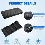 Nilight Center Console Cover Fit for Toyota Camry 2025 2026 LE SE XLE XSE | Premium Nappa Leather Armrest Cover for Toyota Car Accessories Waterproof Middle Arm Rest Cover Pad Armrest Box Cushion Black, view 6