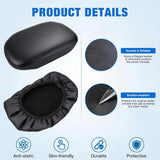 Nilight Center Console Cover Fit for Toyota RAV4 2019-2025 Armrest Cushion | Nappa Leather Armrest Cover for Toyota Accessories Waterproof Middle Center Console Pad Anti-Scratch Armrest Box Cover, Black, view 5