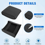 Nilight Center Console Cover for Ford F150 2021-2025 2026 Armrest Cushion | Nappa Leather Armrest Cover for Ford Car Accessories Waterproof Middle Console Cushion (Only fit for Work Surface Console), view 5