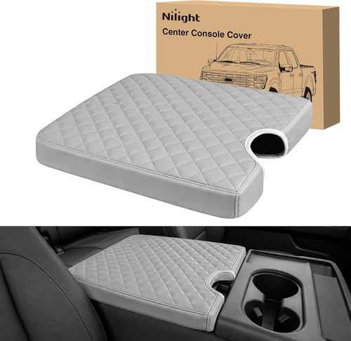 Nilight Center Console Cover for Ford F150 F250 F350 F450 F550 2015-2025