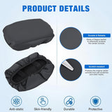 Nilight Center Console Cover for Honda CRV 2017-2022 Car Armrest Cushion | for CRV 2017 2018 2019 2020 2021 2022 Nappa Leather Armrest Cover for Car Waterproof Anti-Scratch Middle Arm Rest Pad, Black, view 5