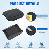 Nilight Center Console Cover for Kia Telluride 2020-2026 Armrest Cushion | for Telluride 2020 21 22 23 24 25 2026 Accessories Nappa Leather Armrest Cover for Car Waterproof Center Console Pad, Black, view 6