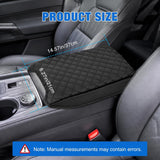 Nilight Center Console Cover for Nissan Pathfinder 2022-2026 Armrest Cover | for Pathfinder 2022 23 24 25 2026 Accessories Nappa Leather Middle Console Cushion Waterproof Anti-Scratch Arm Rest Pad Black, view 2