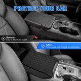 Nilight Center Console Cover for Nissan Pathfinder 2022-2026 Armrest Cover | for Pathfinder 2022 23 24 25 2026 Accessories Nappa Leather Middle Console Cushion Waterproof Anti-Scratch Arm Rest Pad Black, view 4