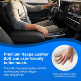 Nilight Center Console Cover for Nissan Pathfinder 2022-2026 Armrest Cover | for Pathfinder 2022 23 24 25 2026 Accessories Nappa Leather Middle Console Cushion Waterproof Anti-Scratch Arm Rest Pad Black, view 5