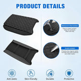 Nilight Center Console Cover for Nissan Pathfinder 2022-2026 Armrest Cover | for Pathfinder 2022 23 24 25 2026 Accessories Nappa Leather Middle Console Cushion Waterproof Anti-Scratch Arm Rest Pad Black, view 6