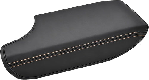 Nilight Center Console Cover for Subaru Crosstrek Impreza 2017-2023 Armrest | Premium Nappa Leather Armrest Cover for Car Waterproof Center Console Pad Protector Anti-Scratch Arm Rest Box Cover, Black