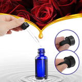 Nilight CL65319 Cobalt Blue Glass Bottles 1-oz for Essential Oils with Glass Eye Dropper And Rubber Bulb - 6 pack, view 2