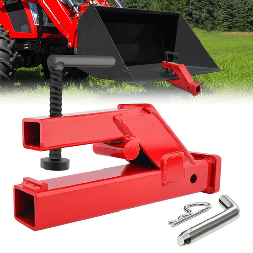 Nilight Clamp On Trailer Hitch 2 Inch Ball Mount Receiver Tractor Bucket