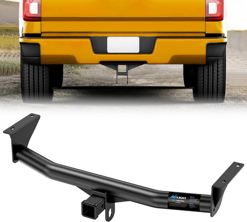 Nilight Class 3 Trailer Hitch 2 Inch Receiver Tow Hitch Compatible with Chevrolet Colorado/GMC Canyon 2015 2016 2017 2018 2019 2020 2021 2022 Black Powder Coated