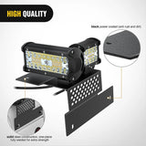 Nilight Cowl Pillar Windshield Mounts For 2018 2019 2020 2021 2022 Jeep Wrangler JL JLU, view 3