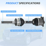 Nilight CV Axle Shaft Assembly Compatible with 1986 1987 1988 1989 1990 1991 1992 1993 1994 1995 Toyota Pickup 4Runner Half-Shaft Assemblies Replacement Front Wheel Driver and Passenger Side, view 2