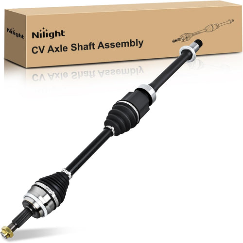 Nilight CV Axle Shaft Assembly Compatible with 2002 2003 2004 2005 2006 2007 2008 2009 Toyota Camry 2004-2008 Toyota Solara 2001-2007 Highlander Half-Shaft Assemblies Replacement Front Passenger Side