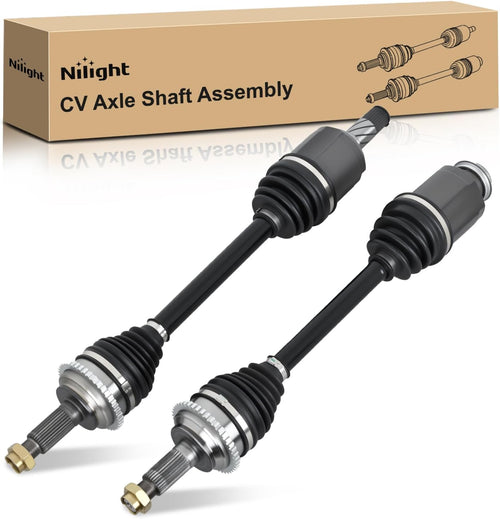 Nilight CV Axle Shaft Assembly Compatible with 2006 2007 2008 2009 Ford Fusion Mercury Milan L4 2.3L 2003-2008 Mazda 6 2.3L Half-Shaft Assemblies Replacement Front Wheel Driver and Passenger Side