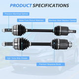 Nilight CV Axle Shaft Assembly Compatible with 2007 2008 2009 2010 2011 2012 2013 2014 Honda CR-V EX EX-L LX Half-Shaft Assemblies Replacement Front Wheel Driver and Passenger Side, view 2
