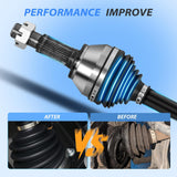 Nilight CV Axle Shaft Assembly Compatible with 2008 2009 2010 2011 2012 2013 Nissan Rogue 2014-2015 Nissan Rogue Select Half-Shaft Assemblies Replacement Front Wheel Driver and Passenger Side, view 5