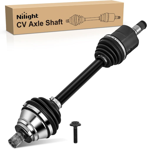 Nilight CV Axle Shaft Assembly | Compatible with 2009-2017 Volkswagen Tiguan 2015-2018 Audi Q3 Quattro 2009-2013 VW CC 2006-2008 Passat Front Driver Side
