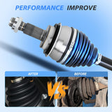 Nilight CV Axle Shaft Assembly | Compatible with 2009-2018 Toyota Corolla L4 1.8L 2003-2013 Toyota Matrix 2003-2010 Pontiac Vibe Front Half-Shaft Replacement, view 5