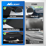 Nilight Dash Cover for 1999‑2006 GMC Sierra/Chevy Silverado, 2000‑2006 GMC Yukon/Yukon XL/Chevy Suburban/Chevy Tahoe, 2001‑2006 Avalanche, Suede Dashboard Mat Black, view 6
