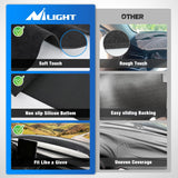Nilight Dash Cover for Model 3 Highland 2024-2026, Custom Fit Suede Mat | Non-Slip Backing, Reduce Sun Glare and Protect the Dashboard from UV Exposure, view 6