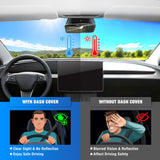 Nilight Dash Cover for Tesla Model 3/Y, Custom Fit Suede Mat | Non-Slip Backing, Reduce Sun Glare and Protect the Dashboard from UV Exposure, view 4