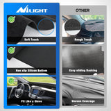 Nilight Dash Cover for Toyota Rav4 2014-2018, Custom Fit Suede Mat | Non-Slip Backing, Reduce Sun Glare and Protect the Dashboard from UV Exposure, view 6