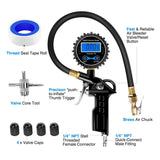Nilight Digital Tire Inflator Pressure Gauge 250PSI, view 4