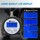 Nilight Digital Tire Pressure Gauge 100PSI Heavy Duty Stainless Steel Air Chucks ANSI 2A Certified Large Dial Wheel Service Checker for Truck Semi Truck ATV Motorhome Cars & RV Accessories, view 6