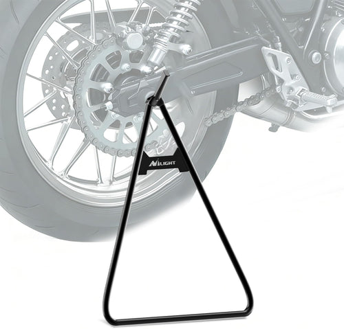 Nilight Dirt Bike Kickstand Holder, Universal Motorcycle Triangle Side Stand for 80-500cc Supermoto Motocross Enduro Pit Bike Black