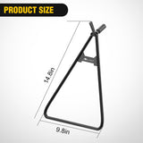 Nilight Dirt Bike Kickstand Holder, Universal Motorcycle Triangle Side Stand for 80-500cc Supermoto Motocross Enduro Pit Bike Black, view 2