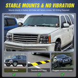 Nilight Ditch Light Hood Hinges Mounts For 1999-2006 Chevrolet Silverado Tahoe Suburban GMC Sierra Yukon, view 5