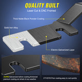 Nilight Ditch Light Brackets Hood Hinges Mount Bracket Kit for Auxiliary Offroad LED Pods Work Lighting Compatible with Ford Ranger 2019 2020 2021 2022 2023, view 5
