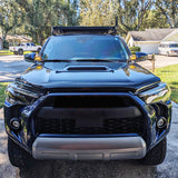 Nilight Ditch Light Brackets Hood Hinges Mount Bracket Kit for Auxiliary Offroad LED Pods Work Lighting Compatible with Toyota 4Runner 2009-2023 Tundra 2007-2021, view 6