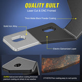Nilight Ditch Light Brackets Hood Hinges Mount Bracket Kit for Auxiliary Offroad LED Pods Work Lighting Compatible with Toyota Tundra 2014 2015 2016 2017 2018 2019 2020 2021, view 5