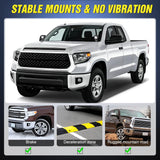 Nilight Ditch Light Brackets Hood Hinges Mount Bracket Kit for Auxiliary Offroad LED Pods Work Lighting Compatible with Toyota Tundra 2014 2015 2016 2017 2018 2019 2020 2021, view 6