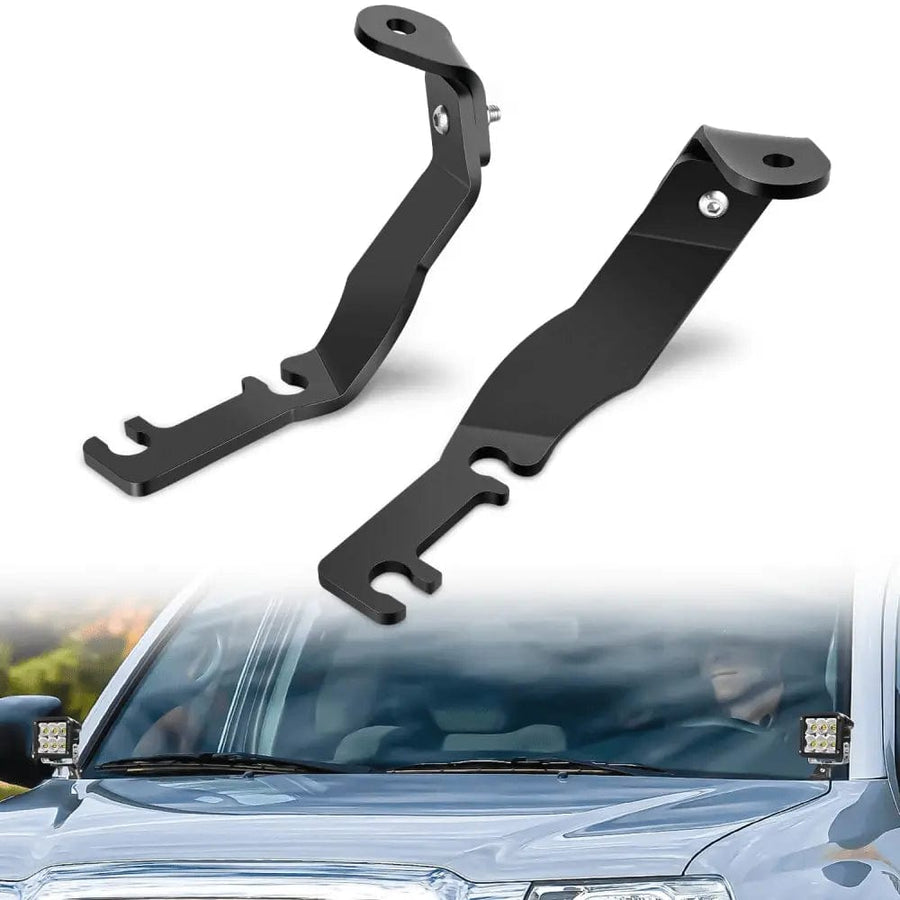 Nilight Ditch Light Hood Hinges Mounts For 1995-2004 Toyota Tacoma