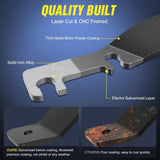 Nilight Ditch Light Hood Hinges Mounts For 1995-2004 Toyota Tacoma, view 2