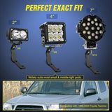 Nilight Ditch Light Hood Hinges Mounts For 1995-2004 Toyota Tacoma, view 4