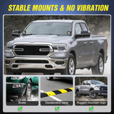 Nilight Ditch Light Hood Hinges Mounts For 2009-2018 Dodge RAM 1500 2500 3500, view 5