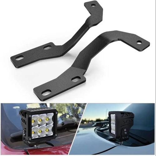 Nilight Ditch Light Hood Hinges Mounts For 2010-2023 Toyota 4Runner