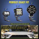 Nilight Ditch Light Hood Hinges Mounts For 2010-2023 Toyota 4Runner, view 3