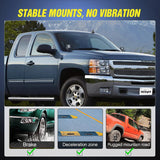 Nilight Ditch Light Hood Mounts For 2007-2013 GMC Yukon Sierra & Chevy Suburban Tahoe Silverado, view 5