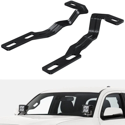 Nilight Ditch Light Hood Mounts For 2016-2020 3rd Gen Toyota Tacoma