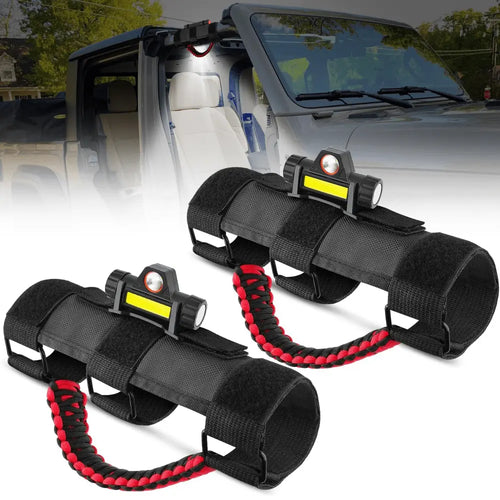 Nilight Dome Light Spot Flood Combo Universal 2in-4in Roll Bar Mount