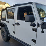 Nilight Door Hinge Cover For 2007-2017 Jeep Wrangler Unlimited 4Door (8 Pcs), view 3