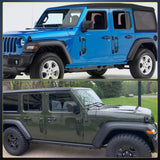 Nilight Door Hinge Steps For 2007 2008 2009 2010 2011 2012 2013 2014 2015 2016 2017 Jeep Wrangler JK JKU & 2018 2019 2020 Jeep Wrangler JL JKU (Pair), view 5