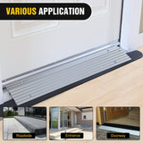Nilight Door Threshold Ramp 1inch Rise Portable Aluminum Door Transition Entry Ramps for Doorways Home Steps, view 4