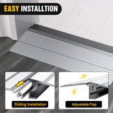 Nilight Door Threshold Ramp 2inch Rise Portable Aluminum Wheelchair Door Transition Entry Ramps for Doorways Home Steps, view 5